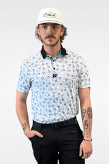Diamond Dreams Polo for Men - Green
