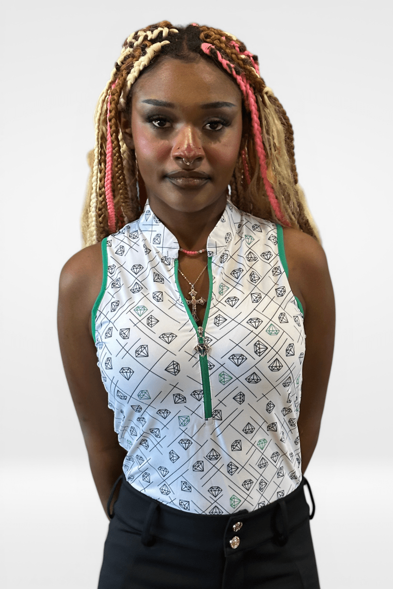 Diamond Dreams Racerback - Green