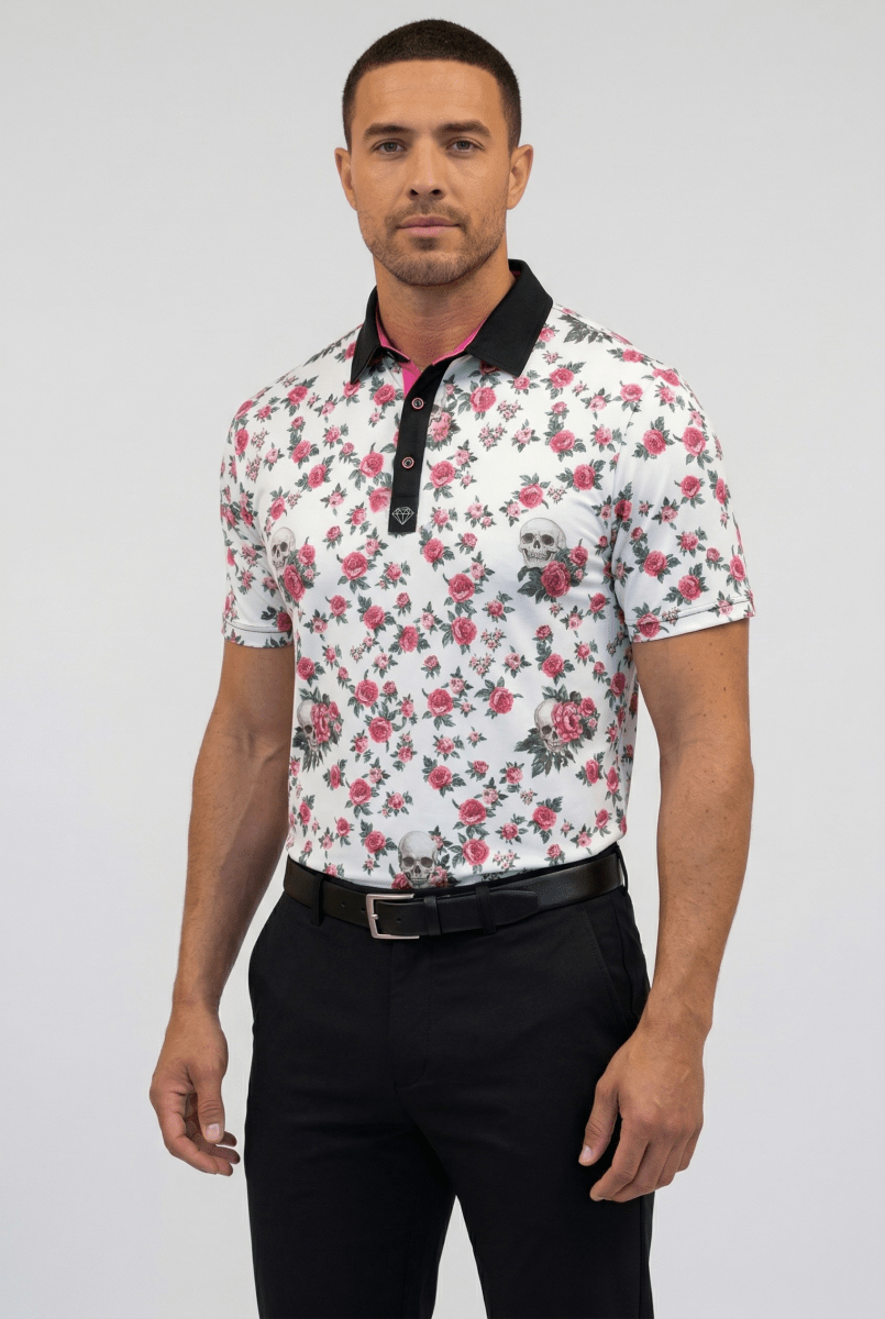 Eternal Blooms Polo for Men