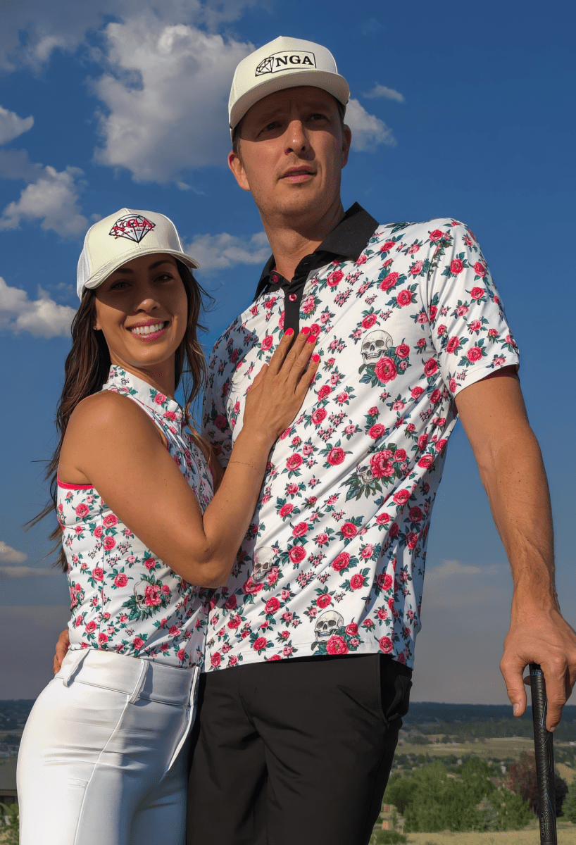 Eternal Blooms Polo for Men