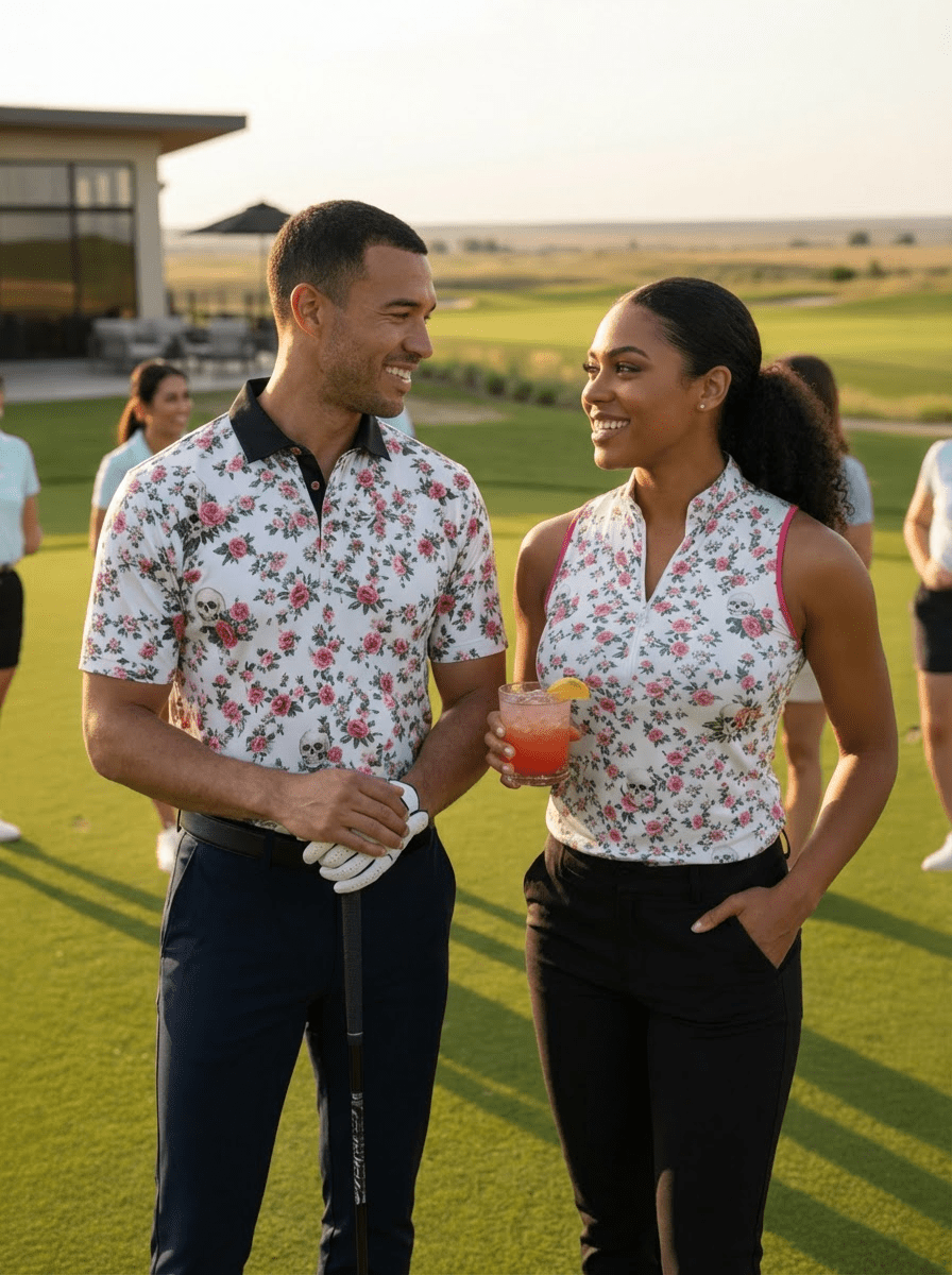 Eternal Blooms Polo for Men