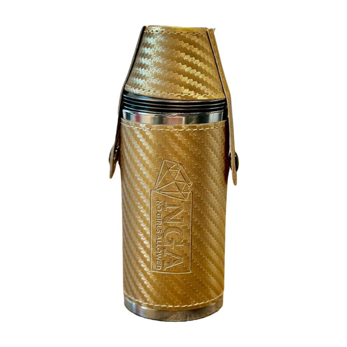 Frolic Flask - Gold Carbon Fiber