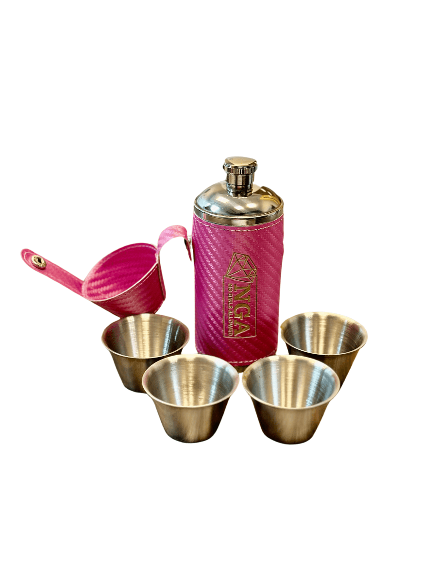 Frolic Flask - Pink Carbon Fiber