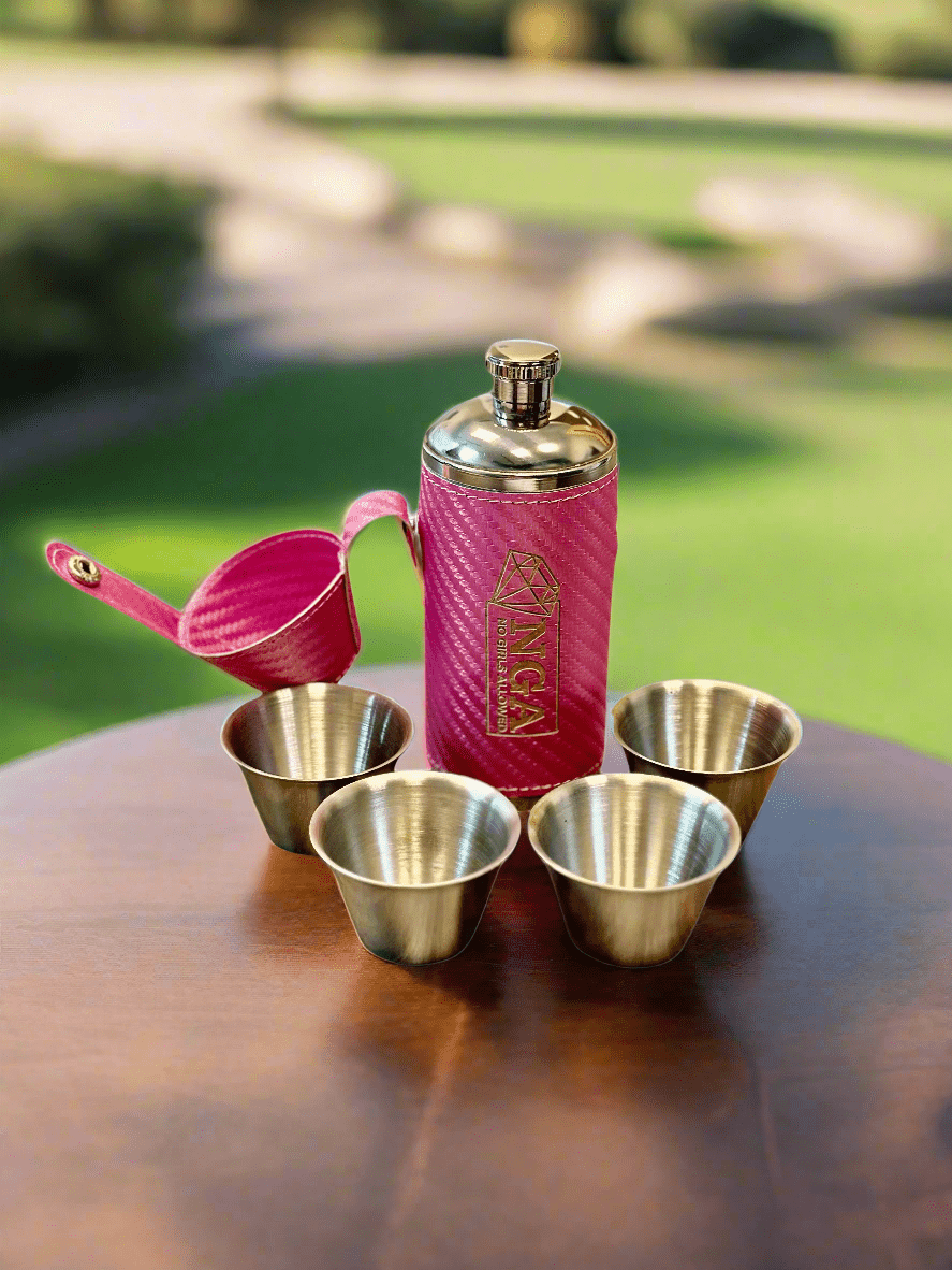 Frolic Flask - Pink Carbon Fiber - NGA - No Girls Allowed