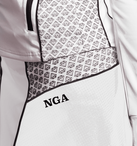 Gemma Skirt - Black on White - NGA - No Girls Allowed