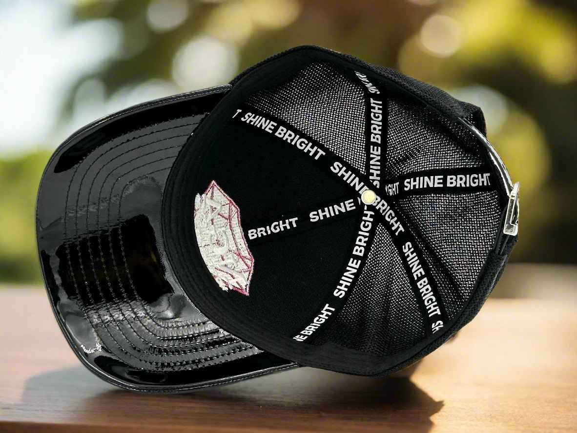 My Store Hat Shine Bright Hat-Black Patent
