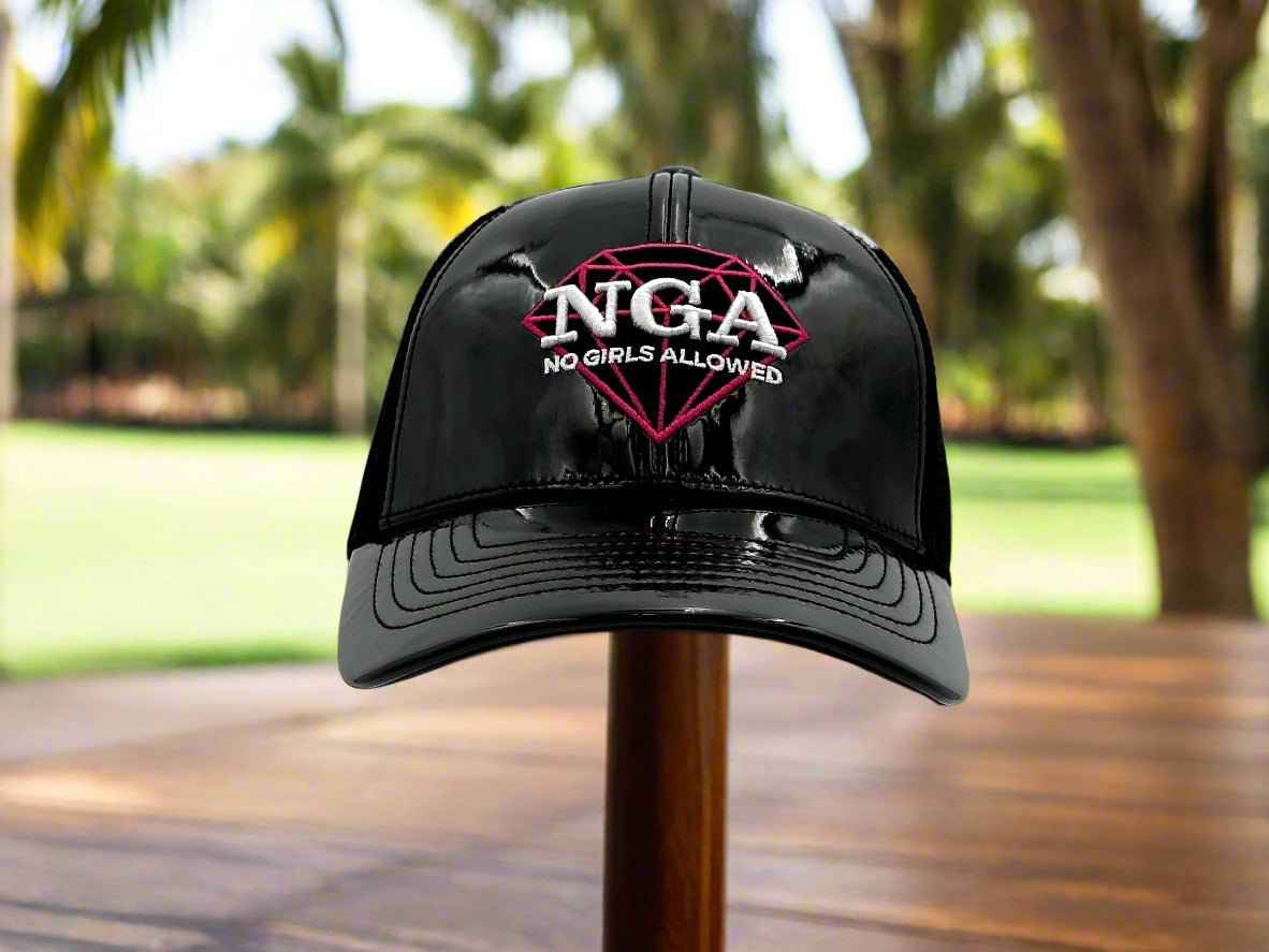 My Store Hat Shine Bright Hat-Black Patent