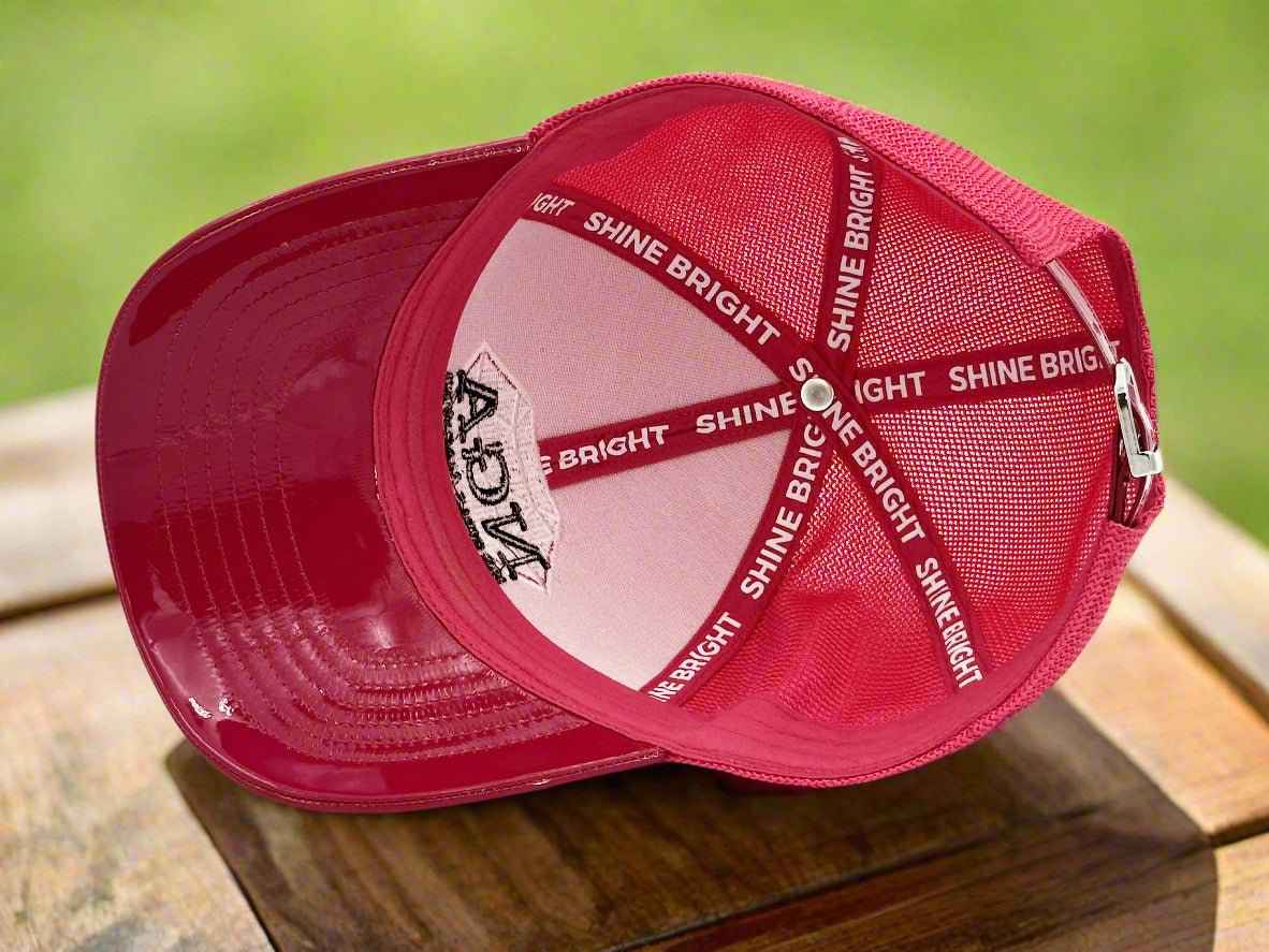My Store Hat Shine Bright Hat-NGA Pink Patent