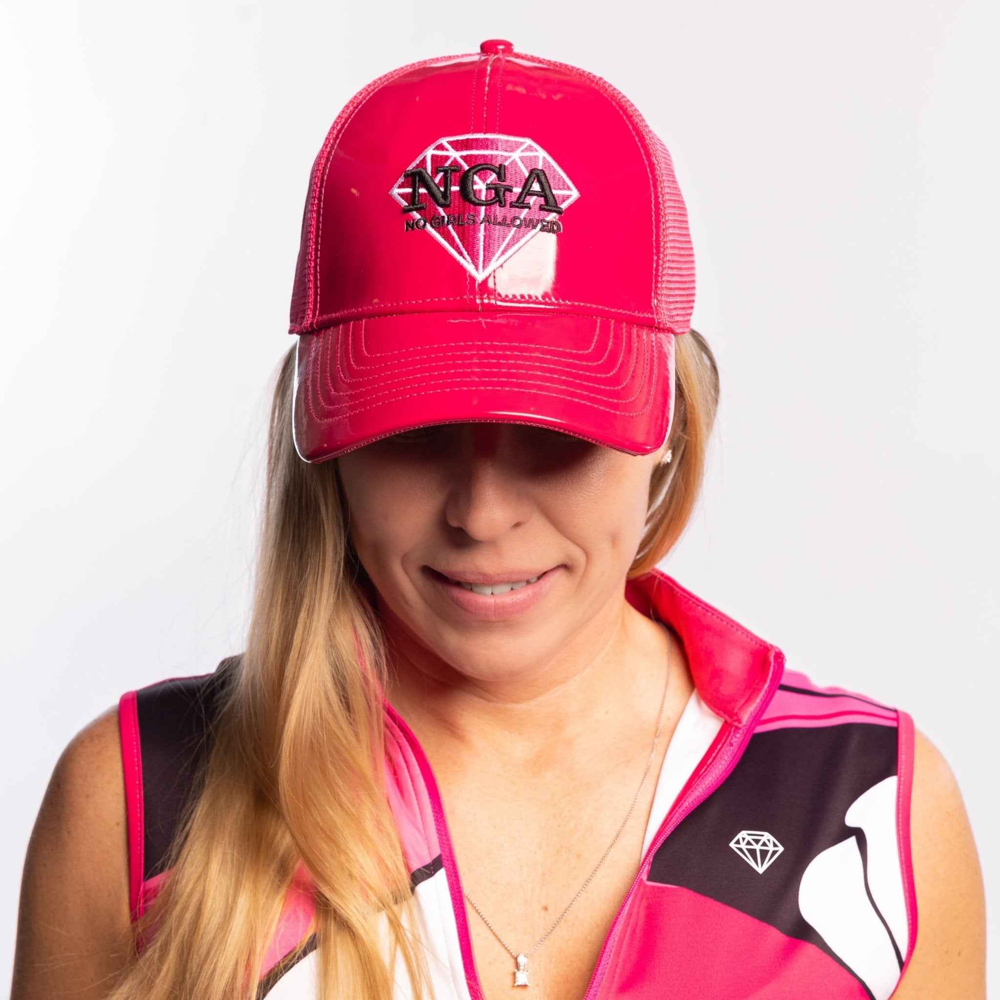 My Store Hat Shine Bright Hat-NGA Pink Patent