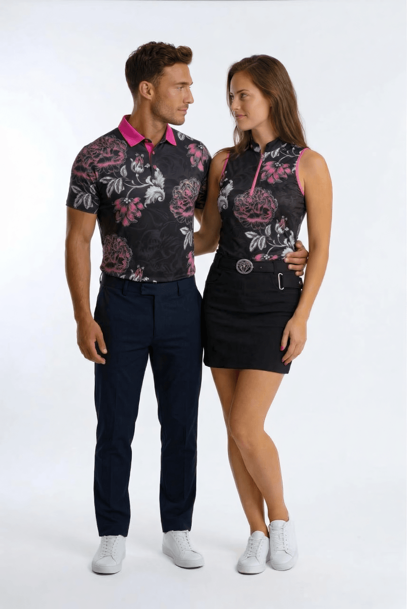 Midnight Blooms Racerback Top