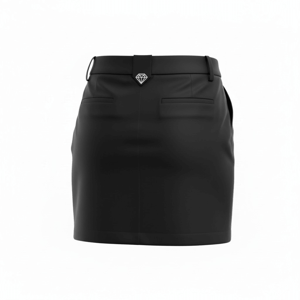 Hooked Skirt -Black