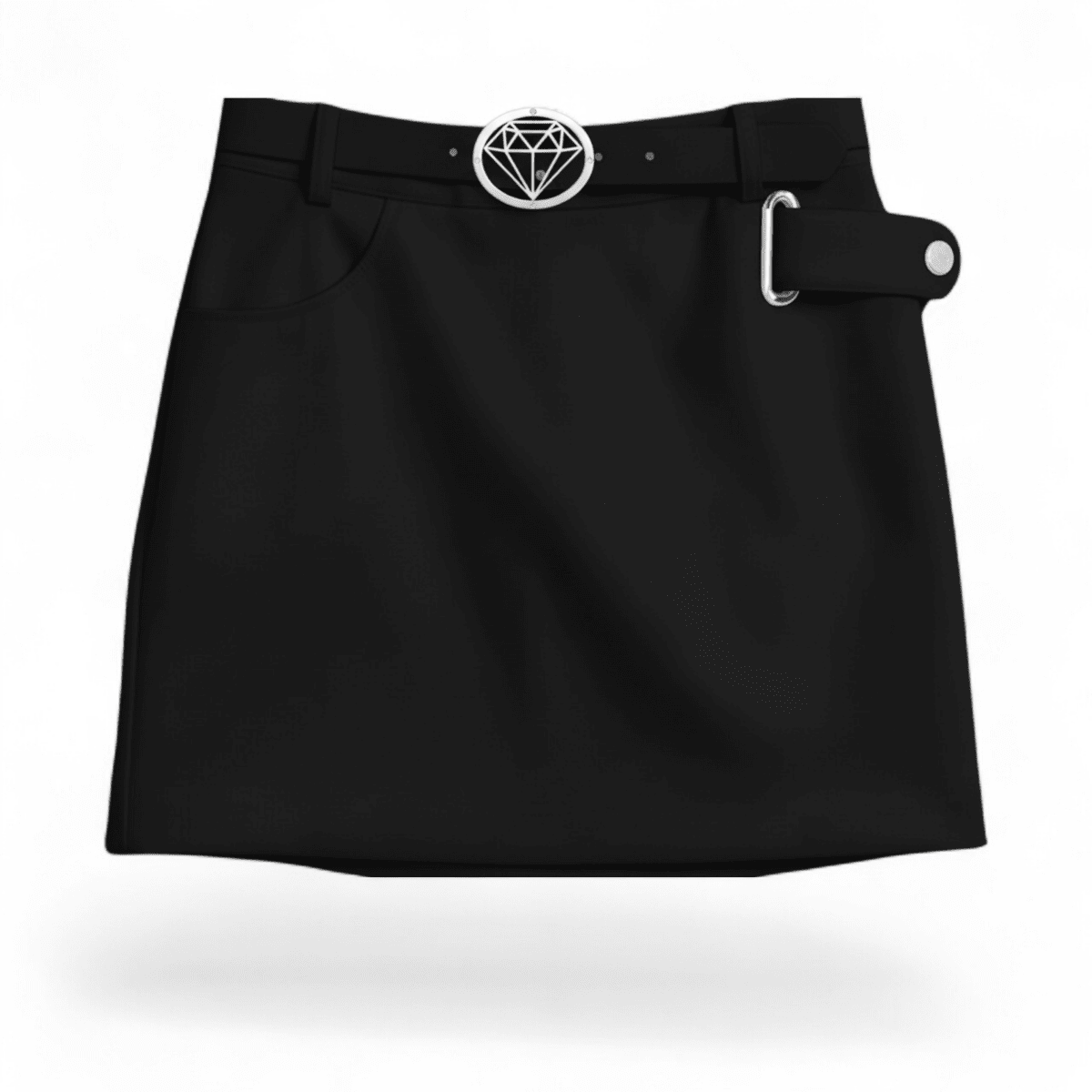 Hooked Skirt -Black