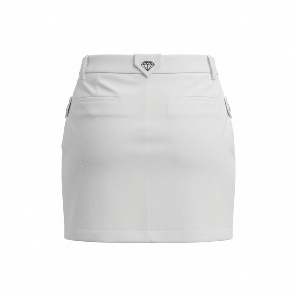 Hooked Skirt - White