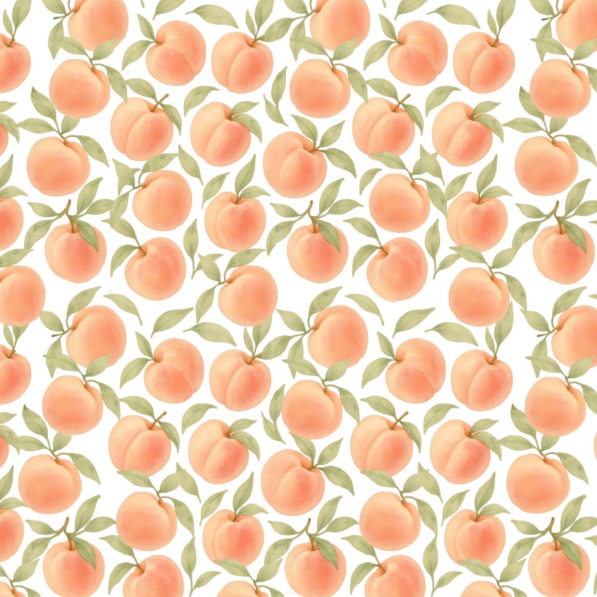 NGA - No Girls Allowed Luxe Unders compression shorts featuring a repeating watercolor peach print on white fabric.