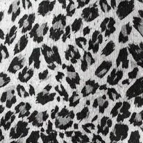NGA Ta-Tas Bra in a black, gray and white leopard print pattern, displayed on a clean white background.