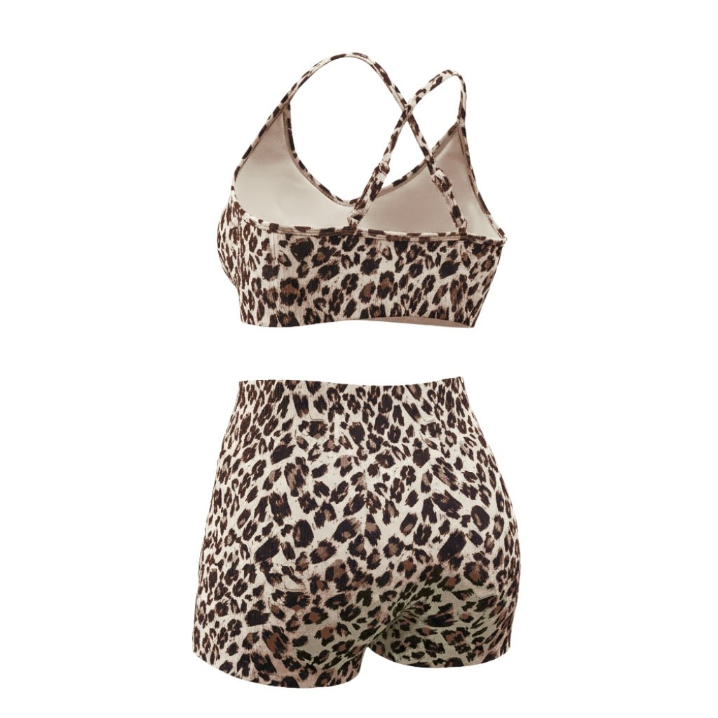 NGA 'Unders' Shorts - Lush Natural Leopard