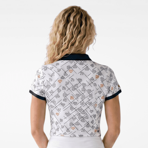 Peekaboo Skirt in White - NGA - No Girls Allowed