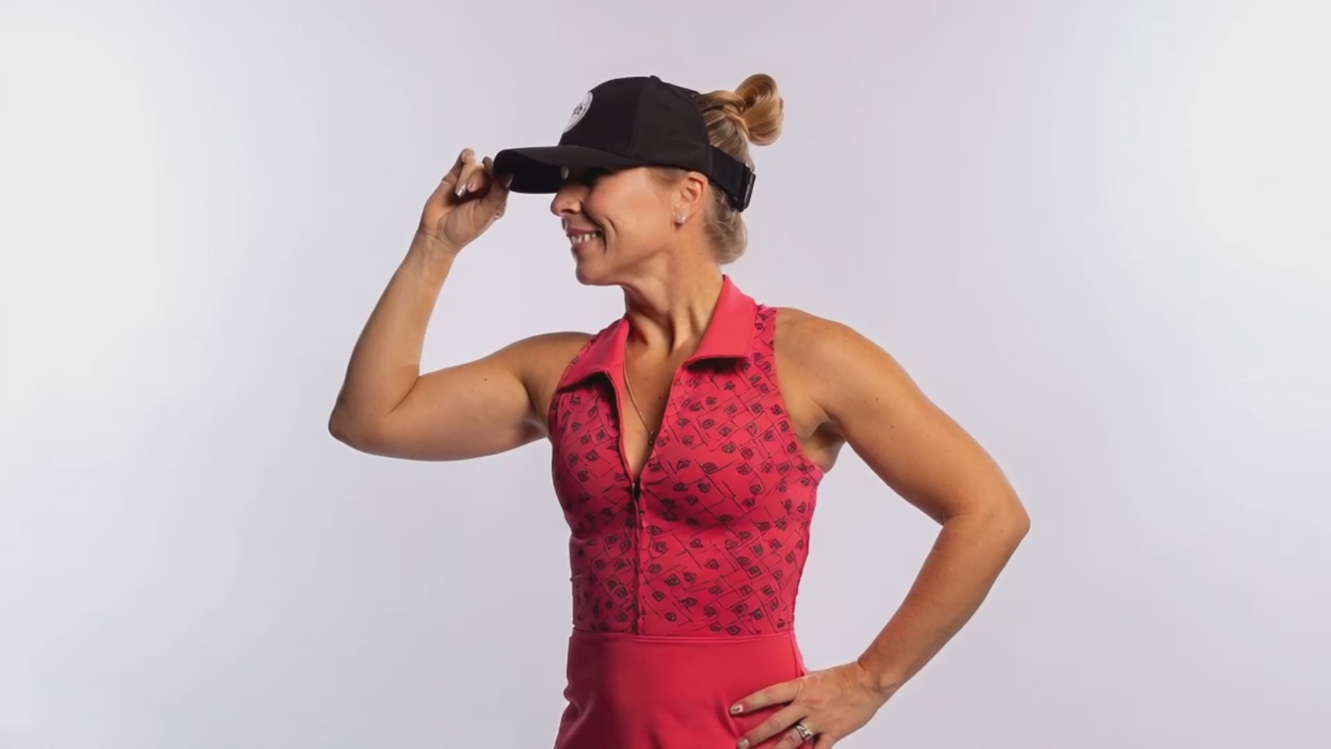 Load video: Ponytails Allowed Hat