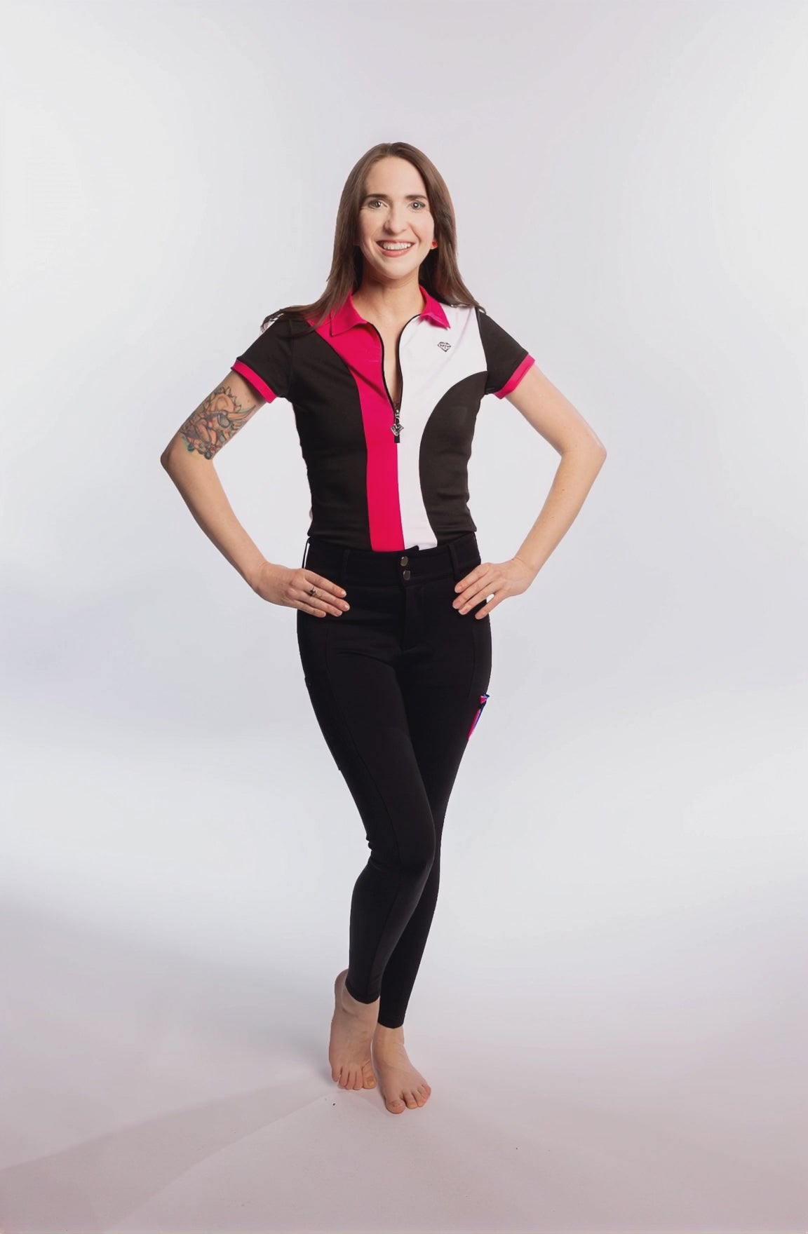 Load video: Hannah Tee&#39;d Up Trouser Black Video