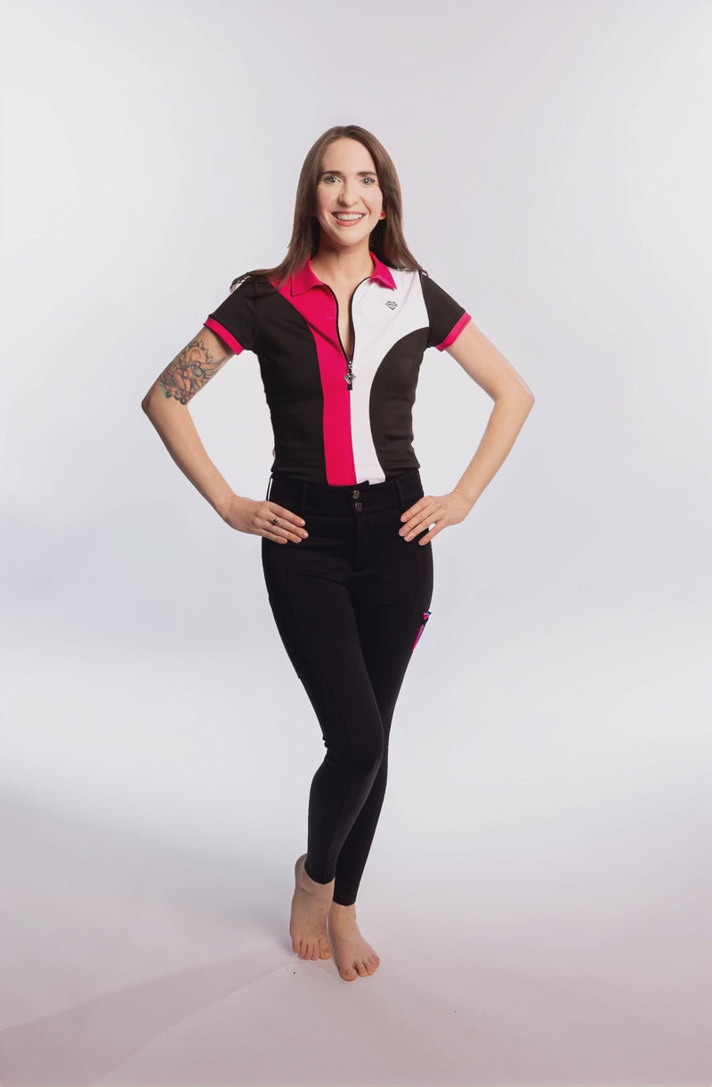 Hannah Tee'd Up Trouser Black Video
