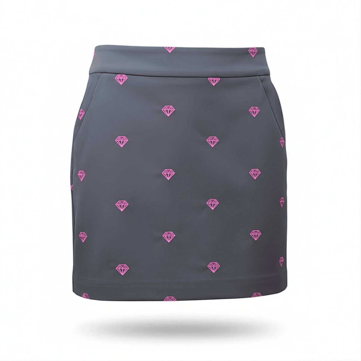 Radiant Diamond Skirt - Black on Black - NGA - No Girls Allowed