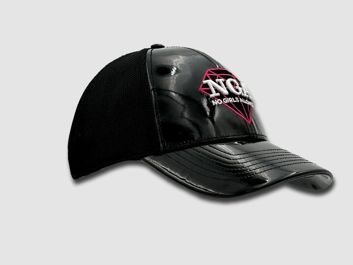 Shine Bright Hat - Black Patent