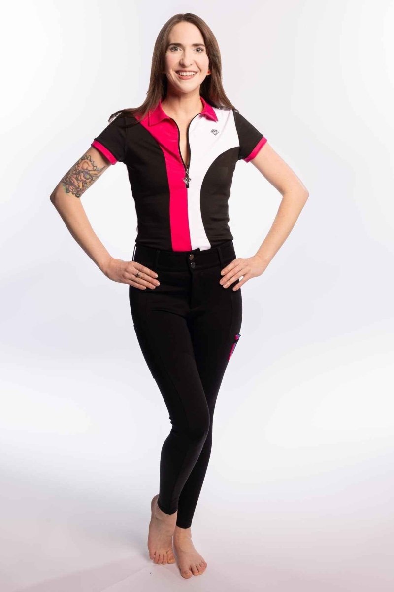 NGA - No Girls Allowed Bottoms Tee-d Up Trouser in Black