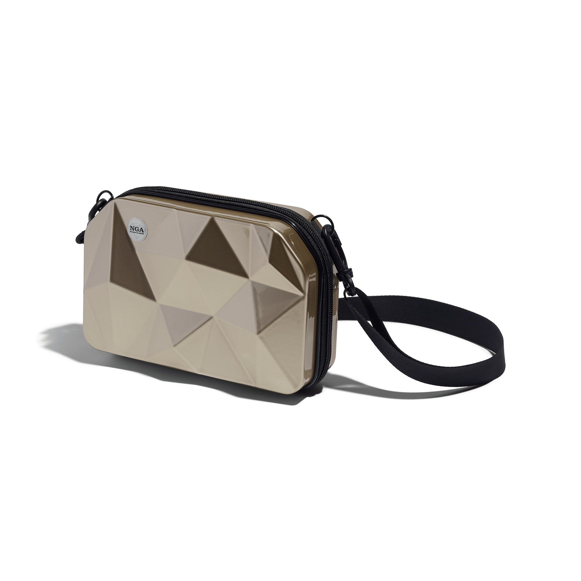 Totally Clutch Platinum Gold Diamond Luxe Bag - NGA - No Girls Allowed