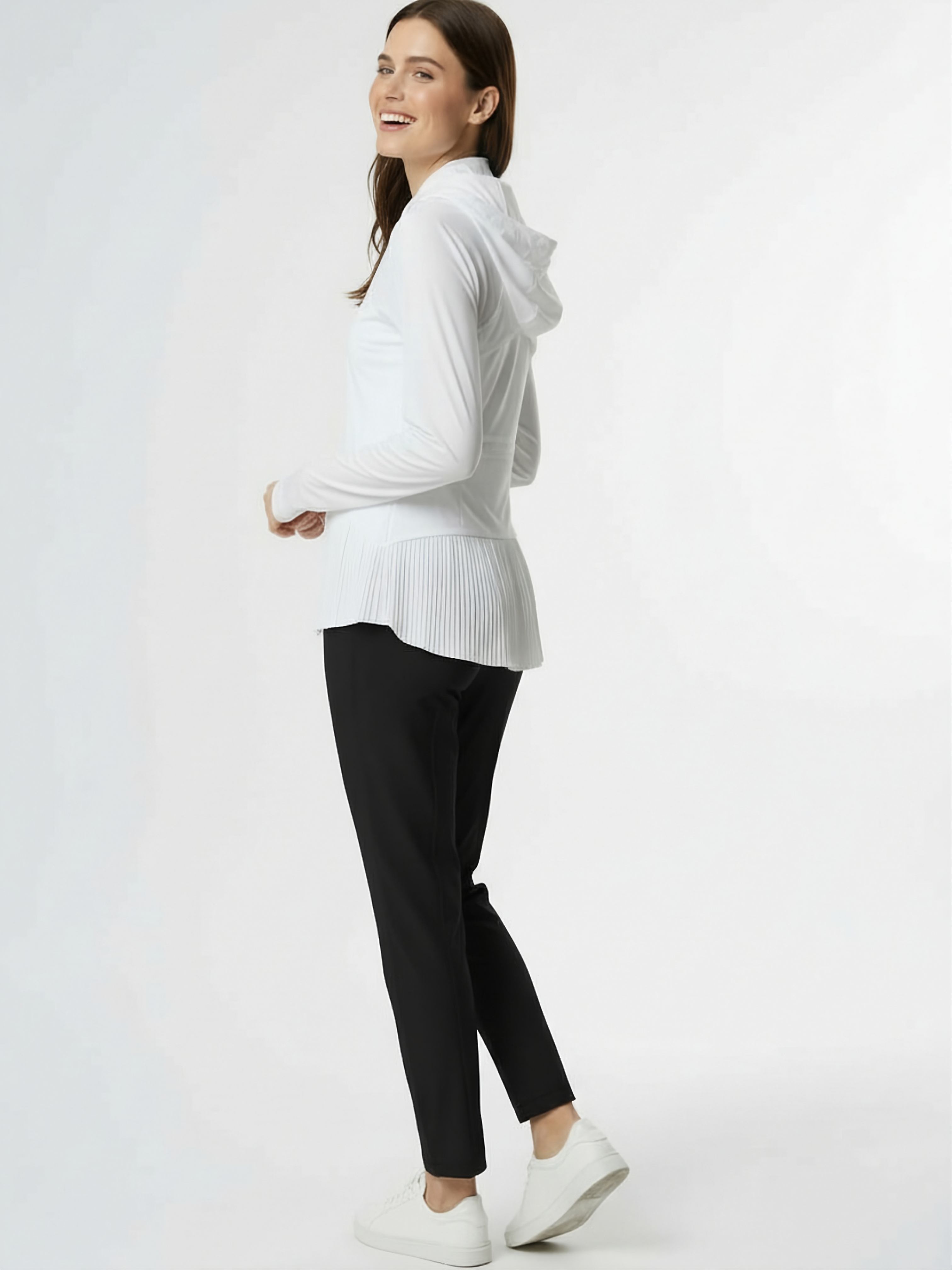 Backtalk Jacket - White