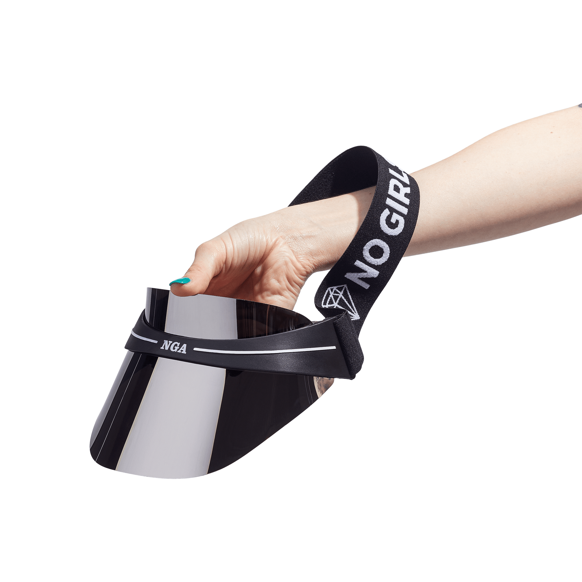 My Store Visor Brilliant Swing Visor - Silver Mirror